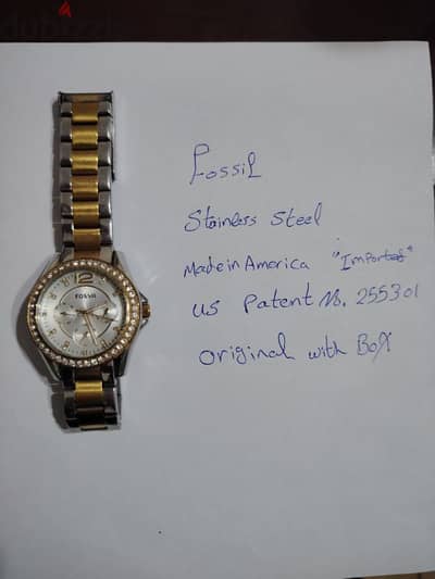 fossil stainless steel original