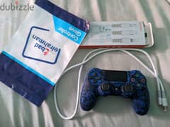 PS4 original controller +جراب+ سلك شاحن 0