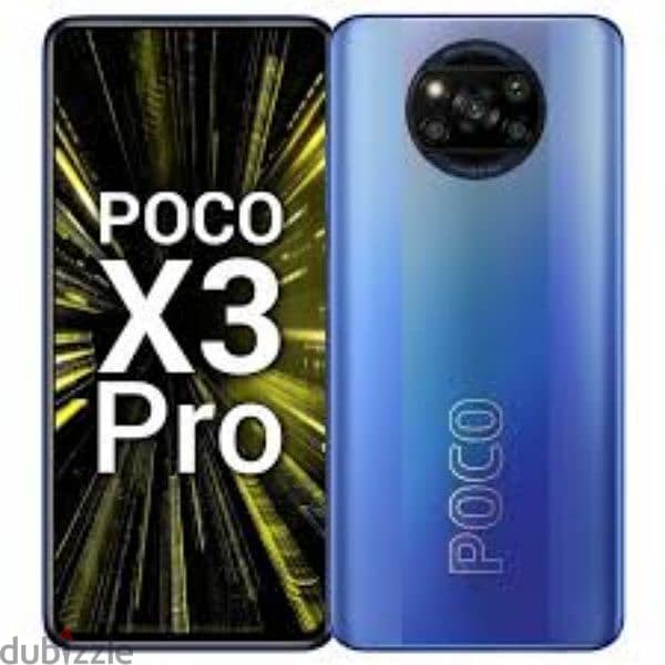 Poco x3pro 128g ram8+5 بالكرتونة كسر كسر الزيروووو بلاصقة الضهر 4