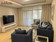 Fully Furnished Apartment with Garden for rent in Cairo Festival City Compound 0