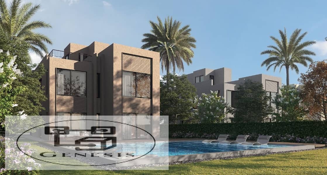 امتلك Penthouse الفاخره فى كمبوند او ويست O West فى افضل موقع فى قلب مدينه اكتوبر من شركه اوراسكوم 21