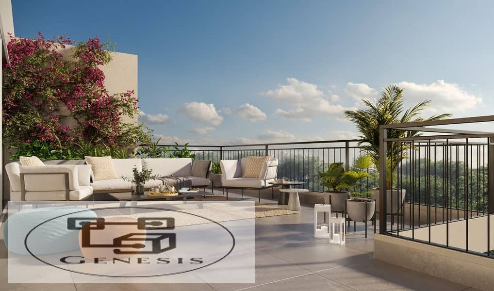 امتلك Penthouse الفاخره فى كمبوند او ويست O West فى افضل موقع فى قلب مدينه اكتوبر من شركه اوراسكوم 39