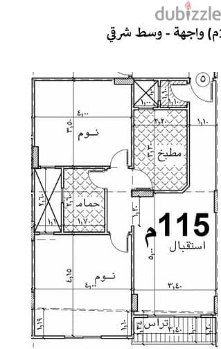 افضل تقسيمة شقة بحدائق الاهرام 170م واجهة بحرية تقسيط علي36 شهر 8