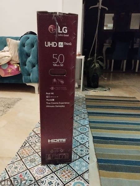 تليفزيون كسر زيرو LG 50 0