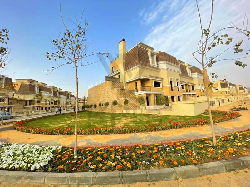 Resale Apartment with Garden View & Pool in Sarai Compound 7