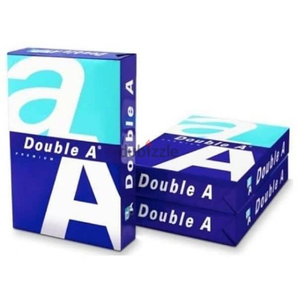 موجود ورق طباعة من اجود انواع الورق Double A A4 80g 2