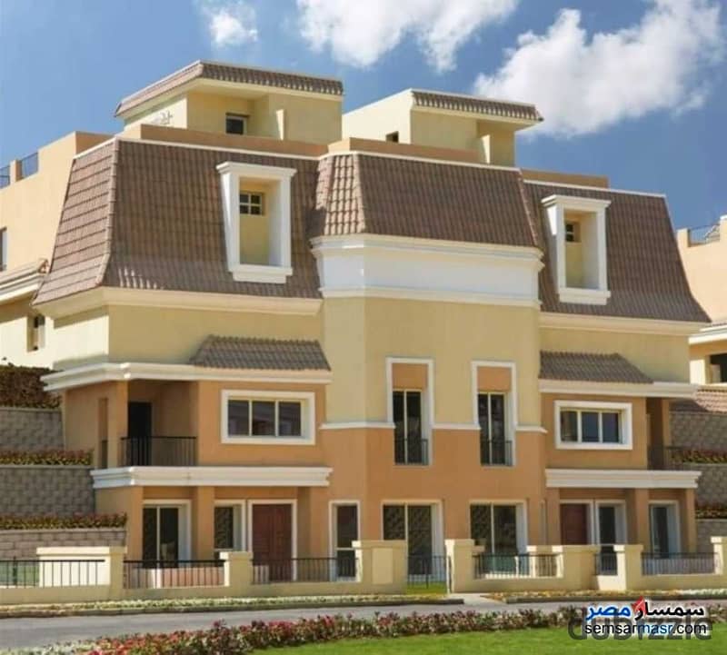 apartment with private garden for sale next to Madinaty in Sarai Compound, Al Mostakbal. 2