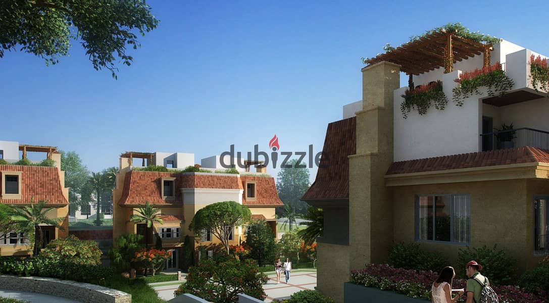 apartment with private garden for sale next to Madinaty in Sarai Compound, Al Mostakbal. 7