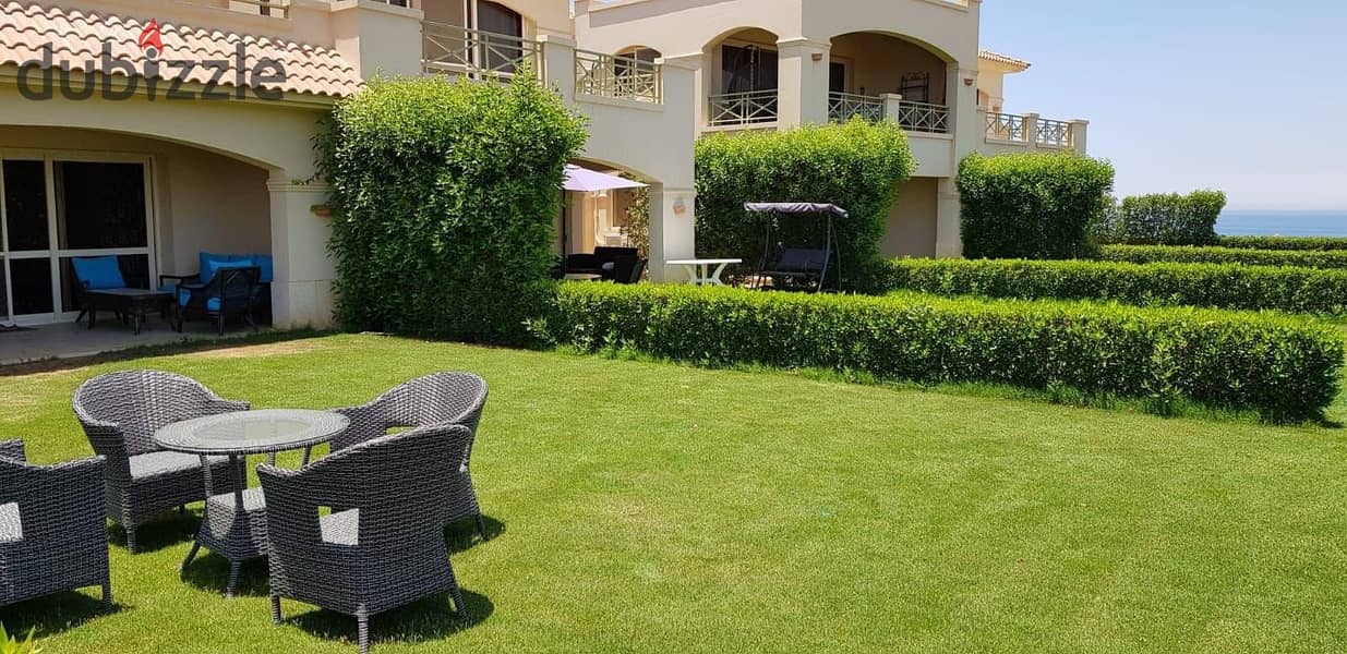 Ground chalet with garden 130m for sale in La Vista 6, Ain Sokhna lavista 6 sokhna 5