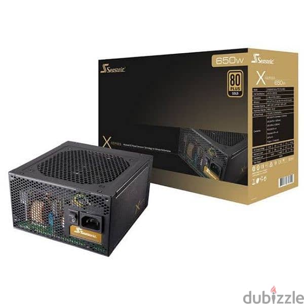 power supply Sseasonic  X Series 650W 80 plus Gold 2