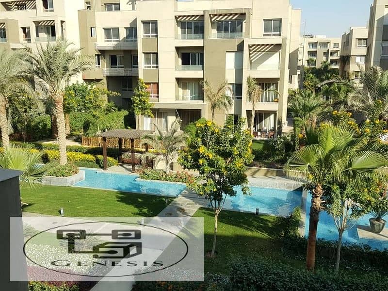 Apartment 155m fully finished, in front of El Rehab, in Hassan Allam Swan Lake Compound 2