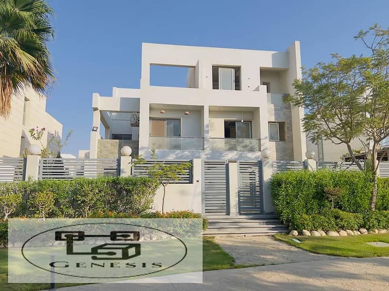 Villa for sale 292m immediate delivery in Cleopatra Square Compound 6 October 3