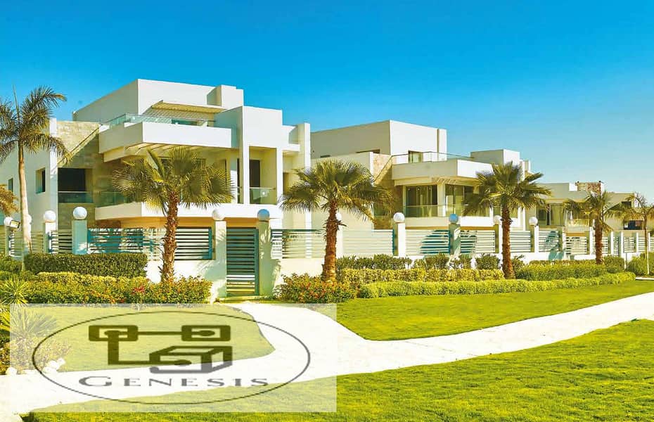 Villa for sale 292m immediate delivery in Cleopatra Square Compound 6 October 8