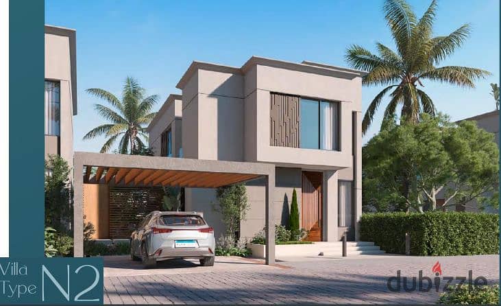 Standalone villa with swimming pool in a prime location in Badya Palm Hills - 10 years installments 1