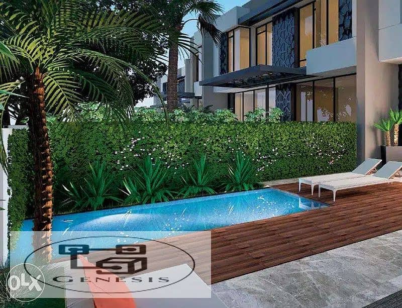 Standalone villa with swimming pool in a prime location in Badya Palm Hills - 10 years installments 8