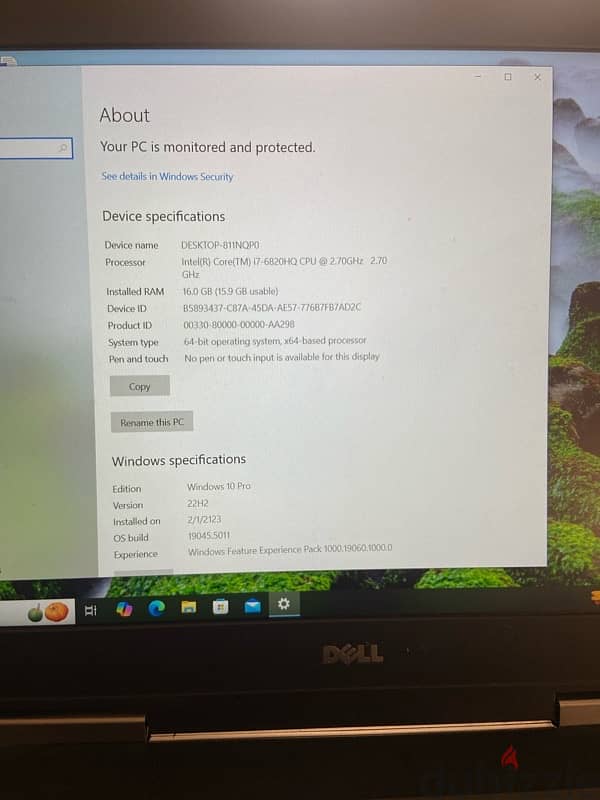 dell precision 7510 Workstation 1