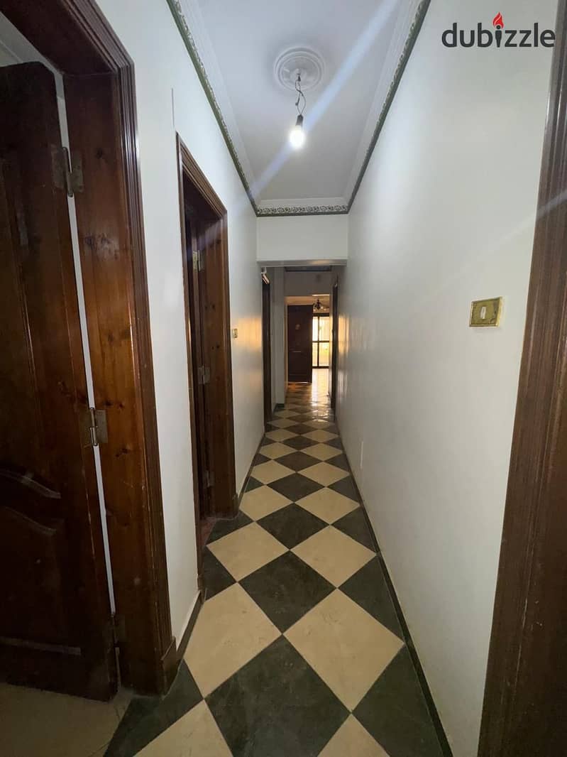 An administrative office apartment for rent in Nasr City, in the Al-Sefarat District, Sayyeda Khadija Mosque Street, with air conditioners and heaters 9