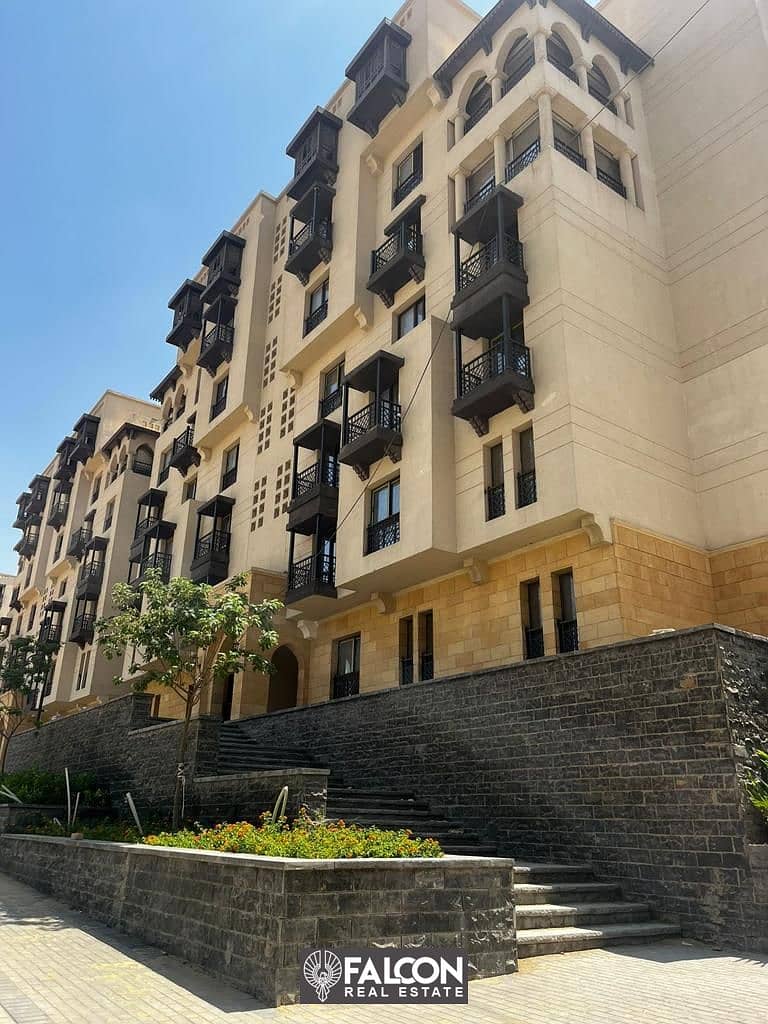 Apartment 128 m, immediate delivery, fully finished, on Salah Salem Road, in the heart of Old Cairo, Fustat Compound 9