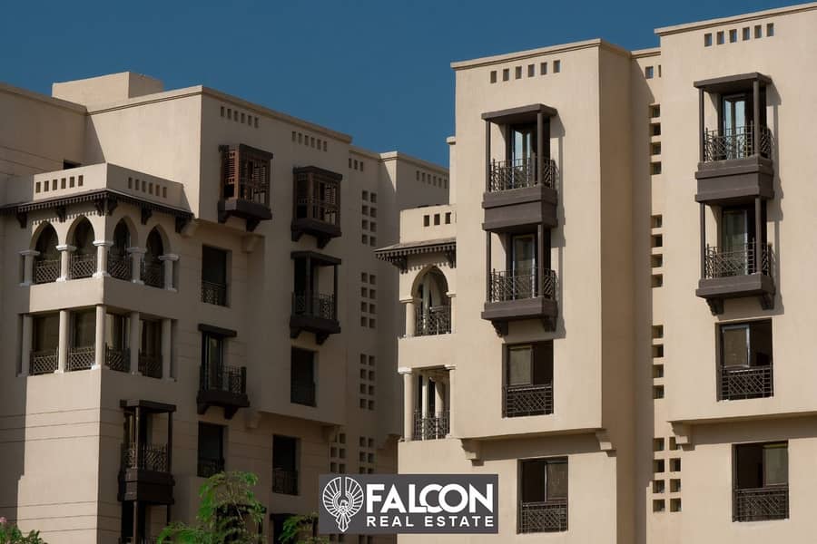 Apartment 128 m, immediate delivery, fully finished, on Salah Salem Road, in the heart of Old Cairo, Fustat Compound 22