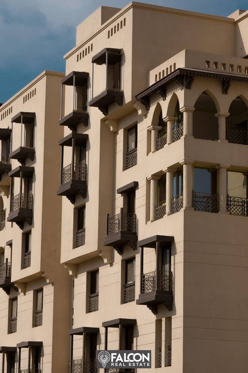 Apartment 128 m, immediate delivery, fully finished, on Salah Salem Road, in the heart of Old Cairo, Fustat Compound 23