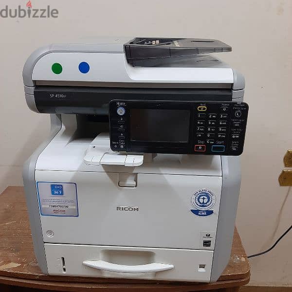 مكنه طباعه وبرينتر وسكانر Ricoh SP 4510SF 1