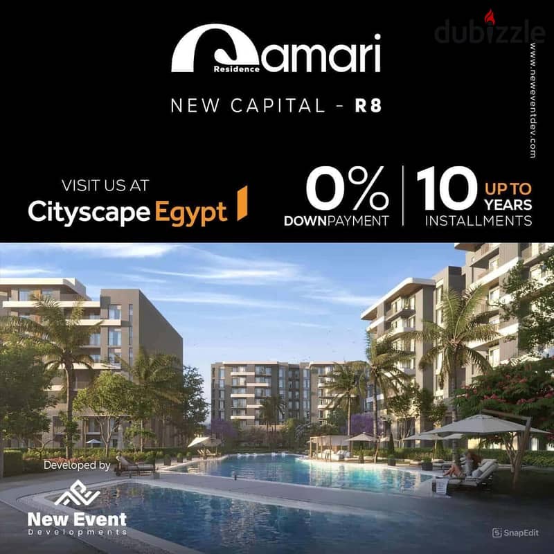 Apartment for sale in the heart of the Administrative Capital without down payment and installments up to 10 years with a discount of up to 40% 5