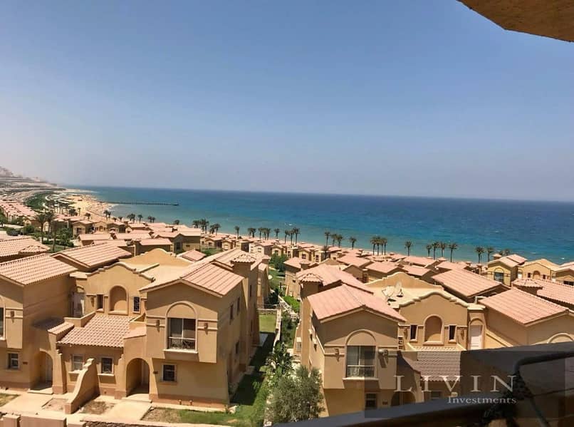 مقدم 20% = شاليه 150م Sea View 100% متشطب بالكامل في لافيستا جاردنز 2