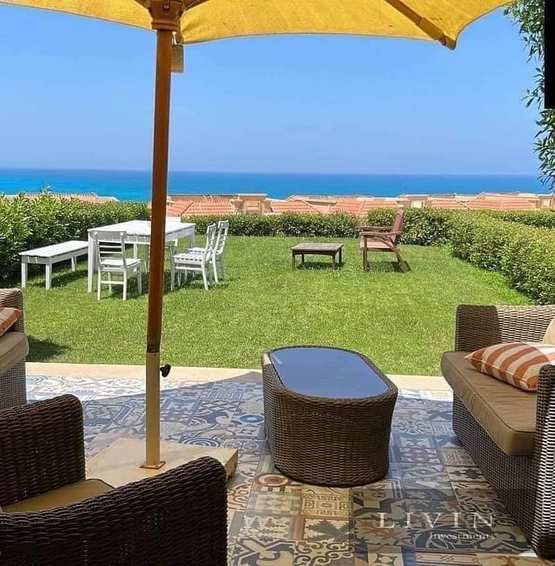 مقدم 20% = شاليه 150م Sea View 100% متشطب بالكامل في لافيستا جاردنز 4