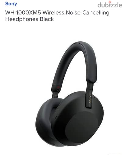 WH-1000XM5 Wireless Noise-Cancelling Headphones Black