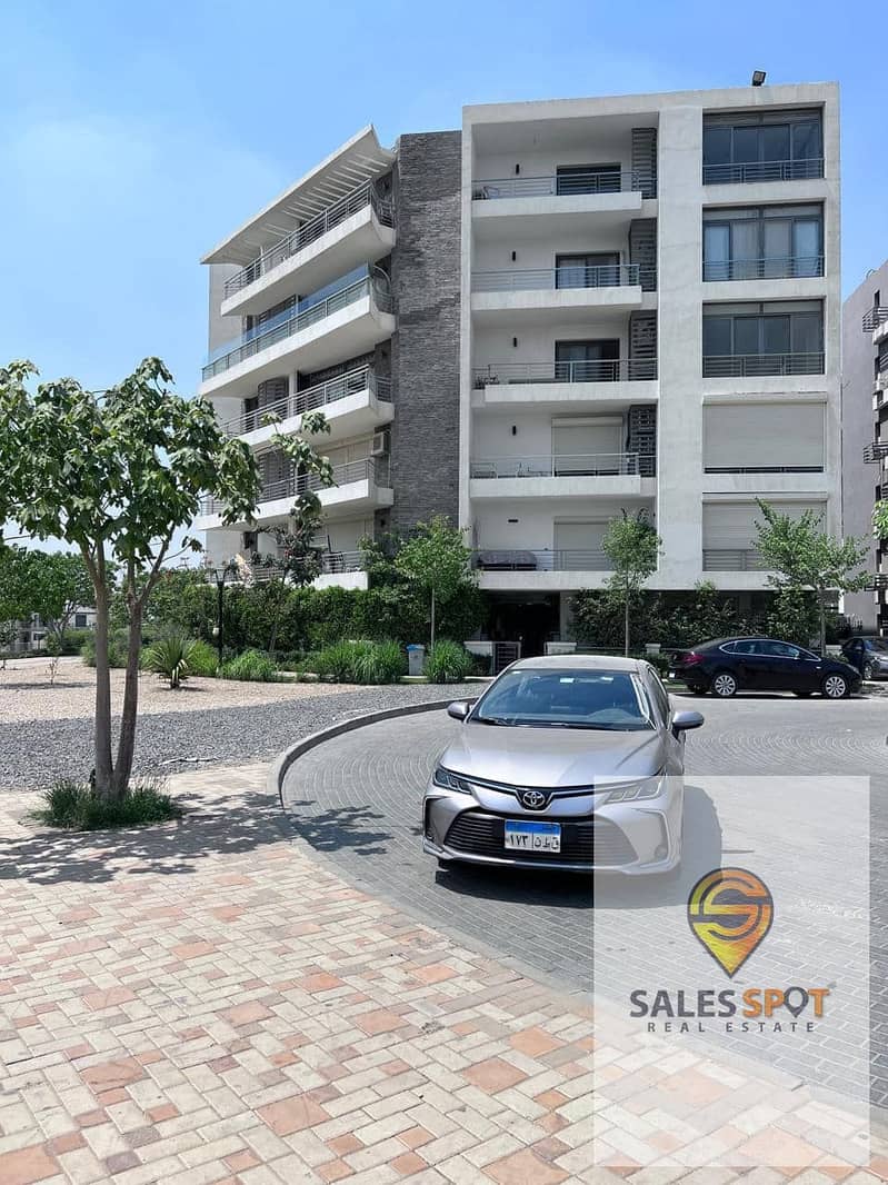 Apartment for sale in the best location in Tag City Compound in front of Cairo Airport and minutes from Nasr City at the lowest price in the market  0