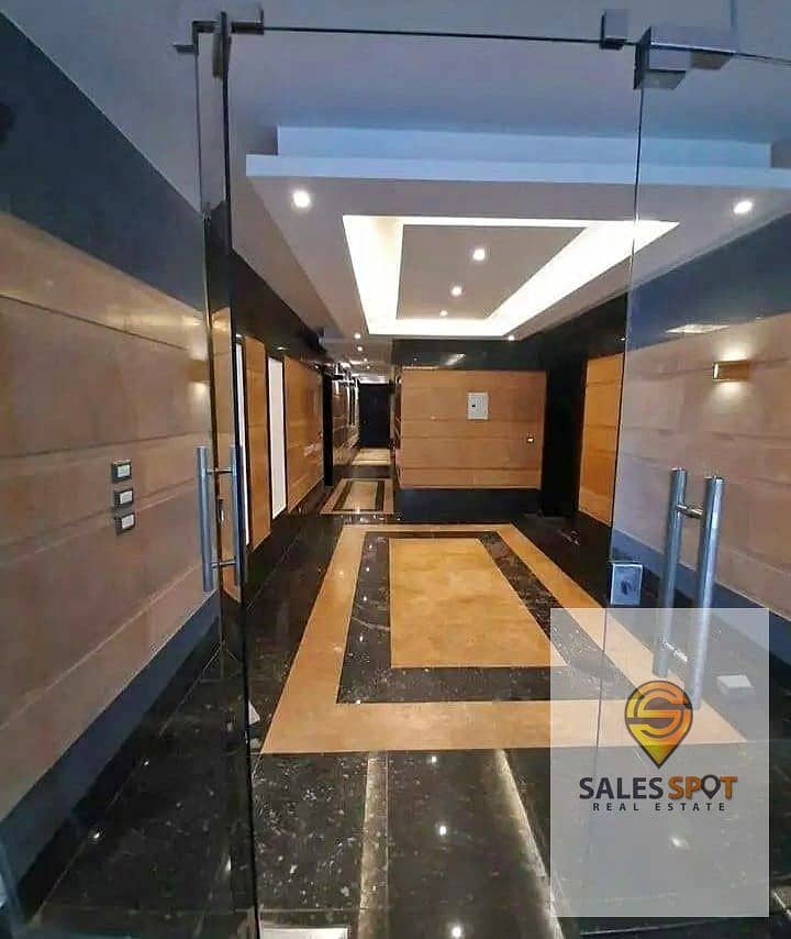 Apartment for sale in the best location in Tag City Compound in front of Cairo Airport and minutes from Nasr City at the lowest price in the market  7