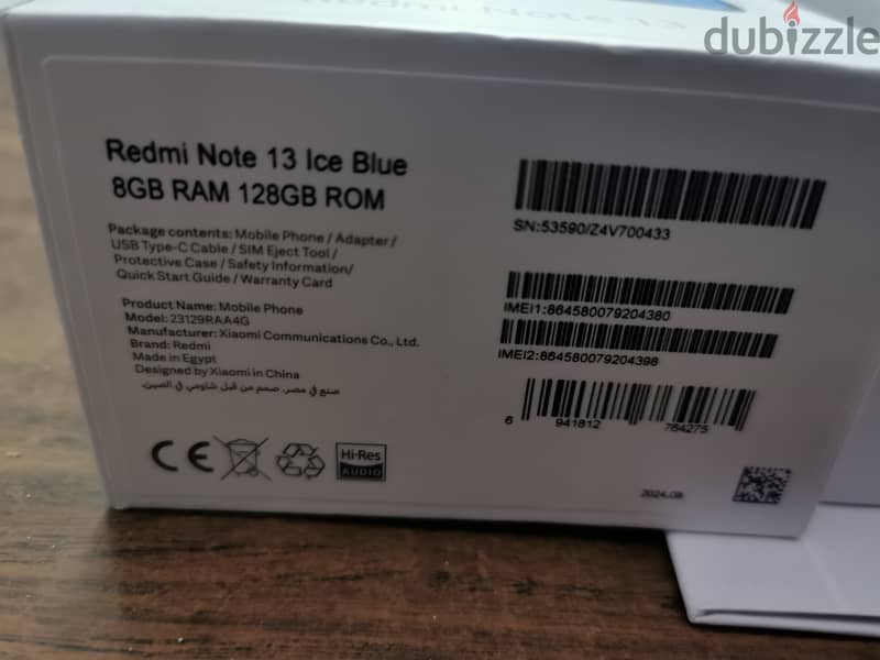 Redmi Note 13_8-128 استخدام اسبوع بالفاتورة و كل حاجته 5