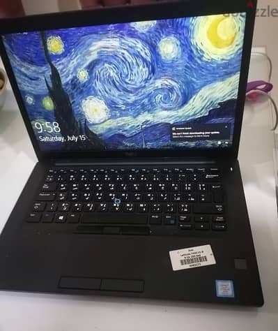 latitude 7490  core i5 الجيل ال8  الهارد عدلته 500ssd