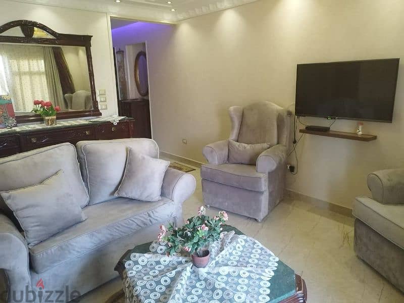 شقة ايجار مفروش في مدينتى Furnished apartment for rent in madinaty 1