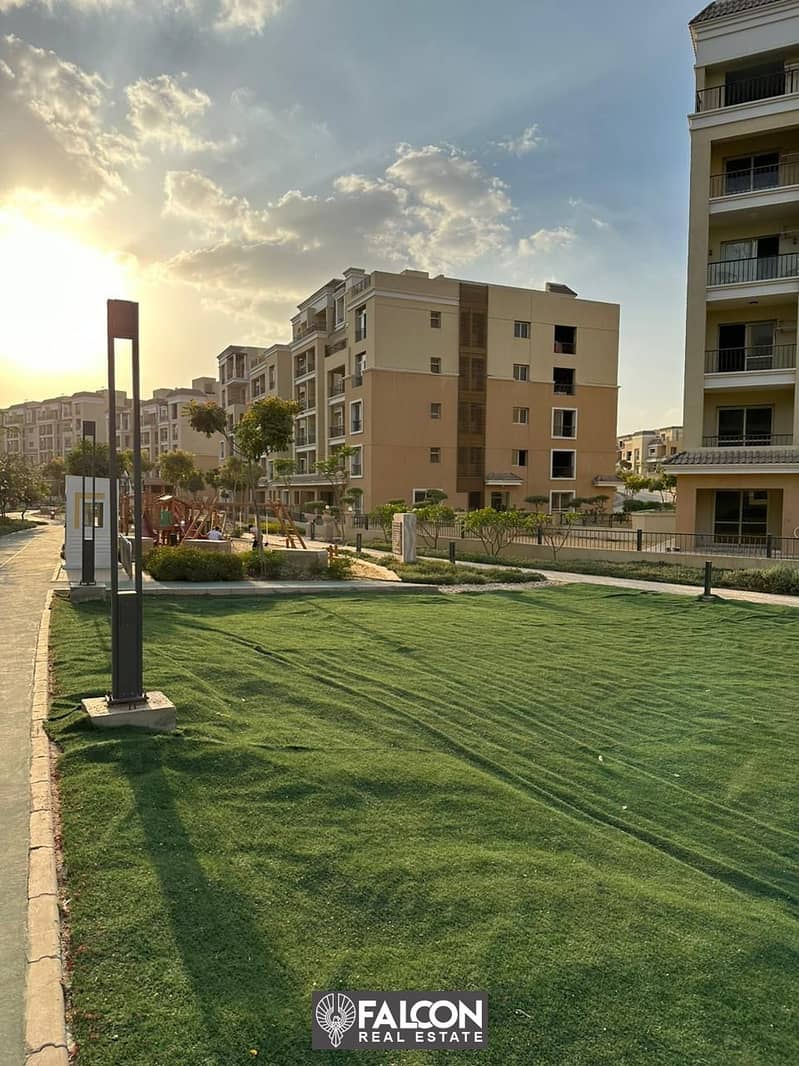 3-bedroom apartment with a distinctive view of the garden for sale with a 42% discount for cash and the possibility of installments over 6 years 8