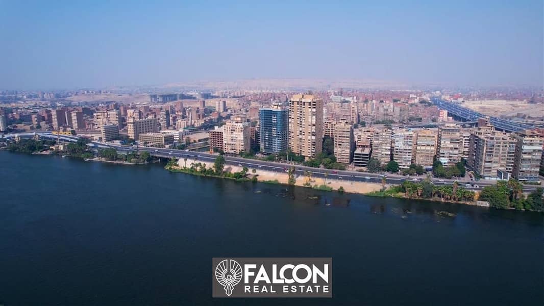 Fully finished hotel studio with furniture and appliances, directly on Maadi Corniche 7