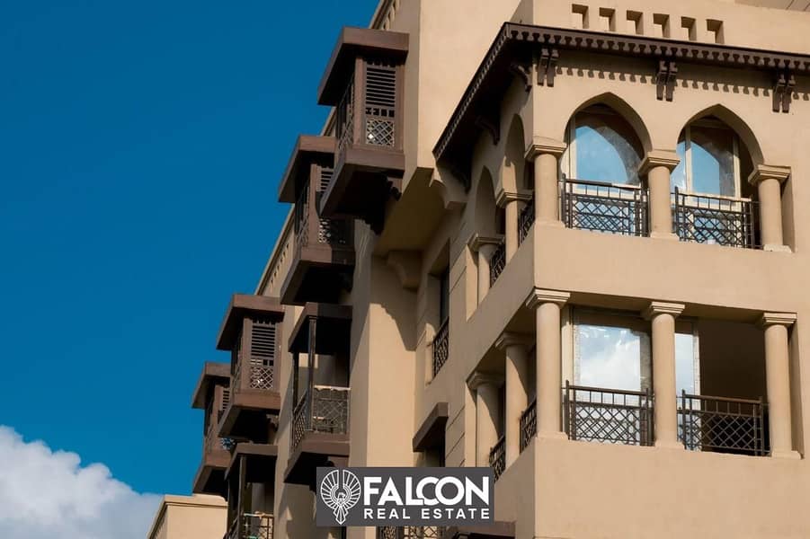 3-bedroom apartment, fully finished, for sale in Al-Fustat Compound, the first Islamic-style compound 4