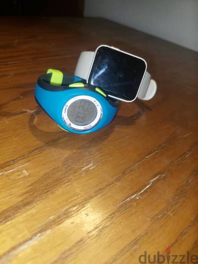 mi watch lite (xiaomi) + 5 ATM waterproof watch (decathlon)