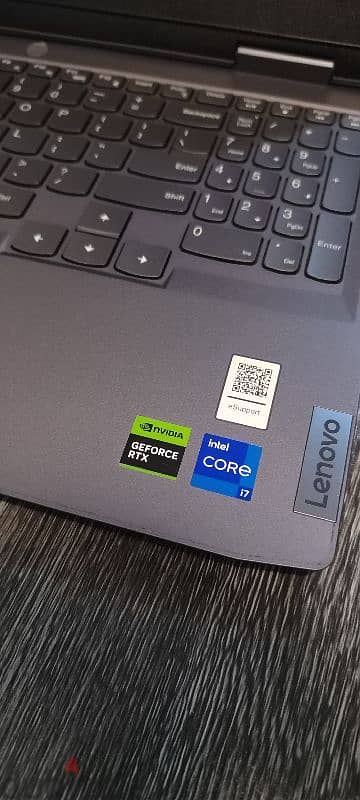 جهاز لينوفو loq core i7 و كرت شاشة rtx 4050 6g كسر زيرو 4