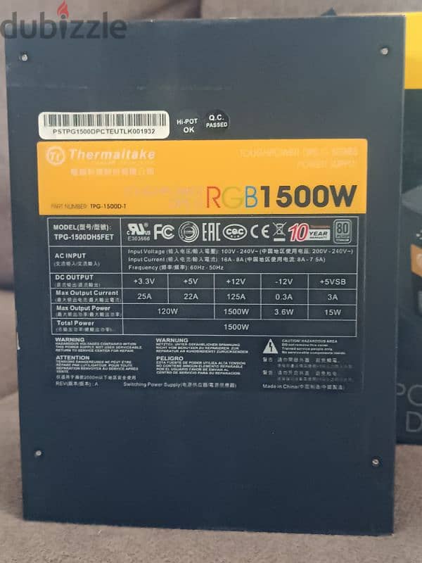 باور سبلاى 1500 وات THERMALTAKE 5