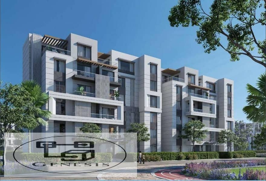 Fully Finished apartment for sale in October Badya 9