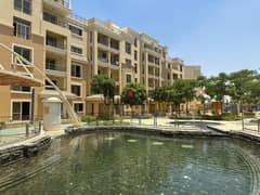 The last apartment of 131 m for sale with a distinctive division of 3 rooms + landscape view in Sarai next to Madinaty 0