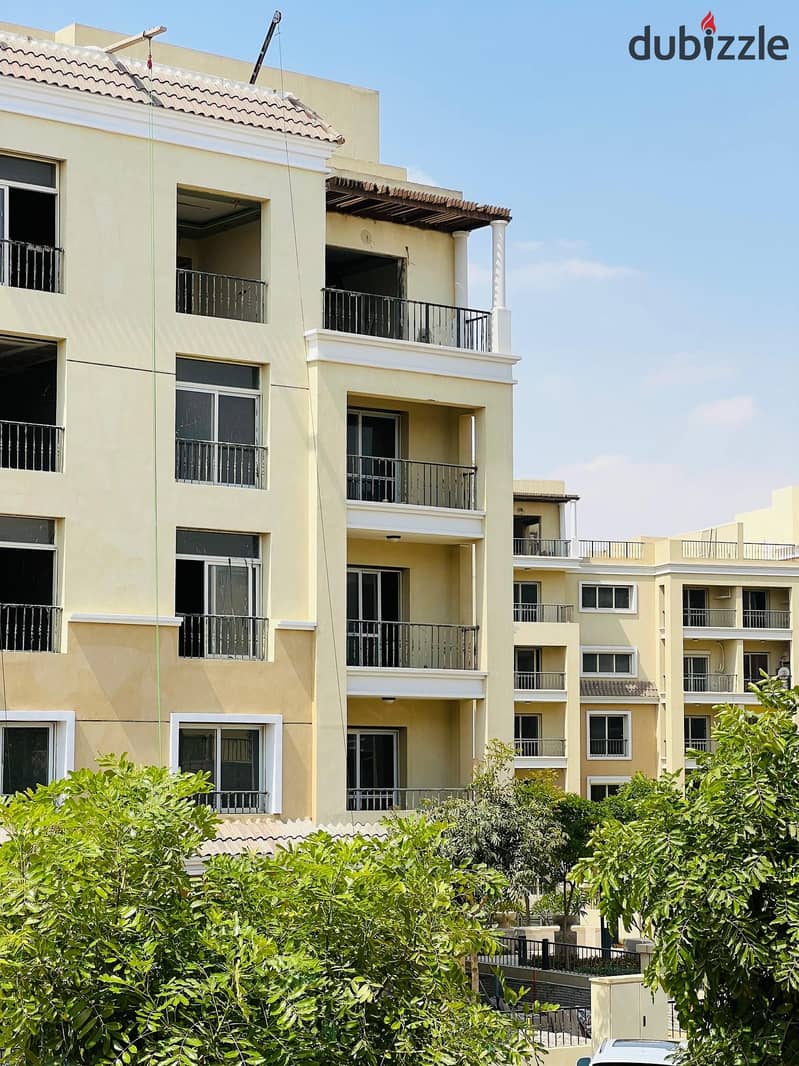 The last apartment of 131 m for sale with a distinctive division of 3 rooms + landscape view in Sarai next to Madinaty 1