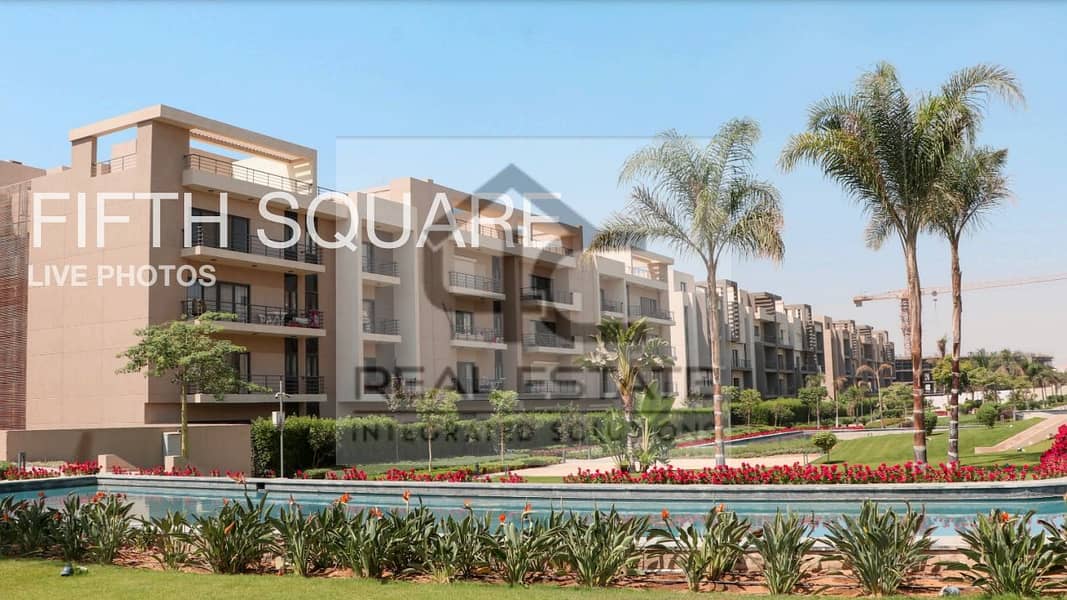 View landscape Apartment Ba7ry Fully finished for sale in Fifth Square 2