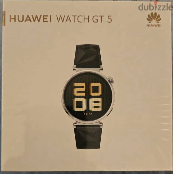 Huawei Gt5 41 mm Sealed Black ساعة هواوي 0