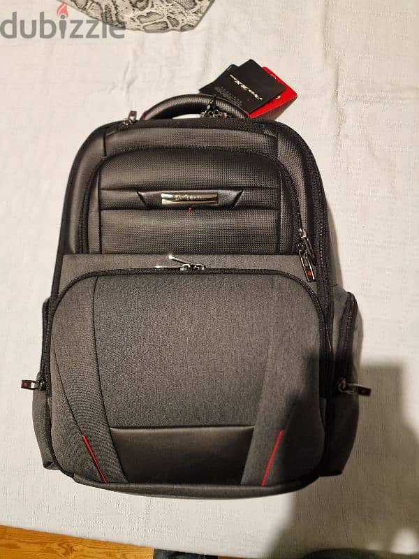 Samsonite Pro DLX 5 Duo Backpack Black/Grey 1