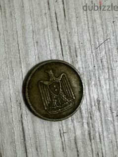 old Egyptian coin عمله مصريه قديمة 0