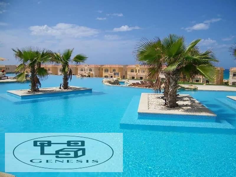 Chalet 105m with view direct on the sea in Telal Ain Sokhna with installments over 8 years 6