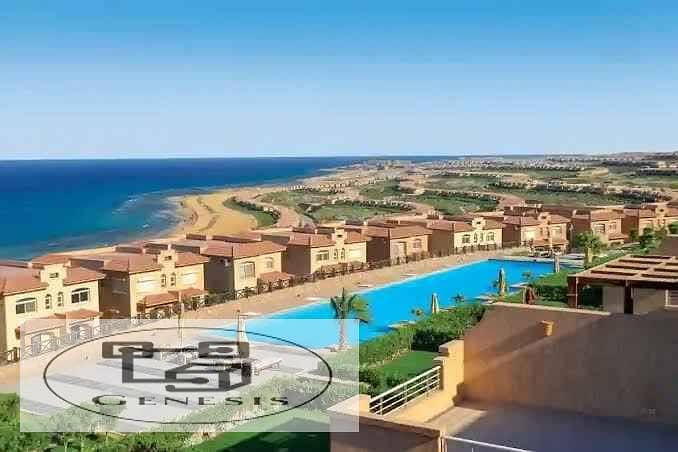 Chalet 105m with view direct on the sea in Telal Ain Sokhna with installments over 8 years 10