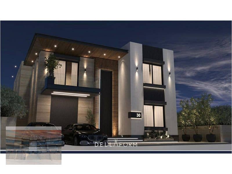 Delivered Standalone villa prime location with installment 8